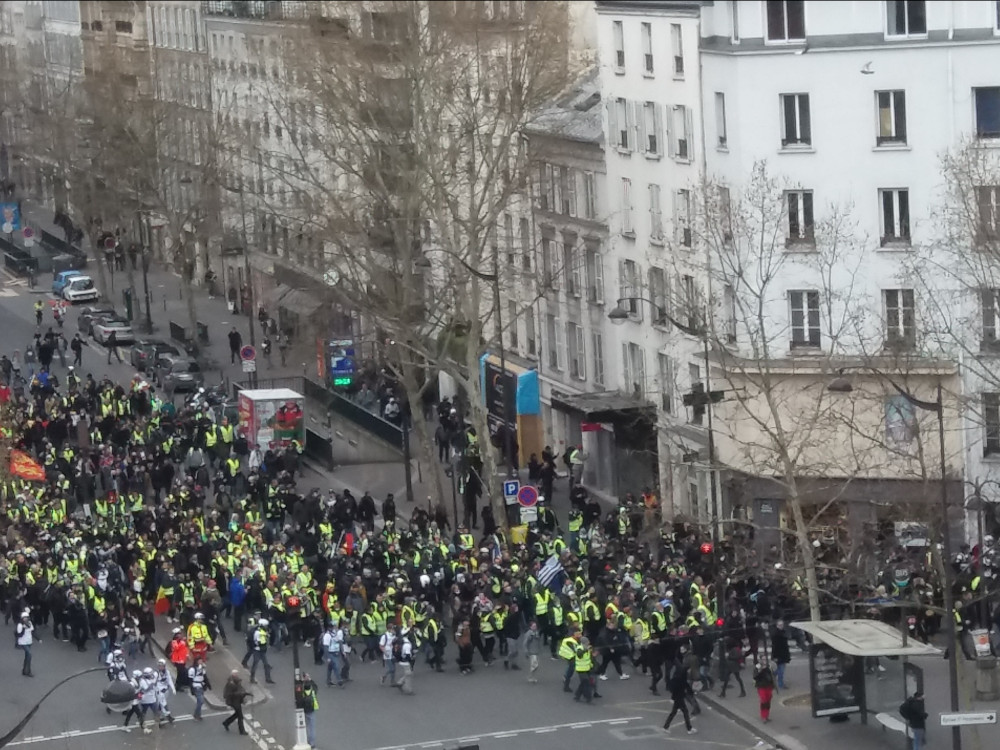 gilets jaunes du 16 mars